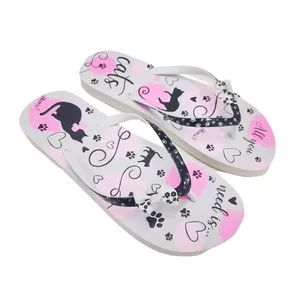 High Quality Custom Printing Slippers Wholesale Summer Woman′ S Flip Flop - Fuzhou Byshow Trade Co., Ltd. - China