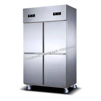 Commercial 4 Doors Refrigerator & Freezer Capacity 1000L Defrost Type / Model NO. YK-4F Origin Guangzhou Trademark - Guangzhou Youbake Kitchen Equipment Co., Ltd. - China
