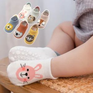 Cute Baby Toddler Cartoon Non-Slip Cotton Soft and Comfortable Toddler Floor Socks - Yiwu AVA Co., Ltd. - China