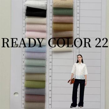 Soft Silk-Cotton Imitation Polyester Transparent Organza Fabric with Metallic Yarn - Suzhou Propymoss Textile Co.,Ltd - China