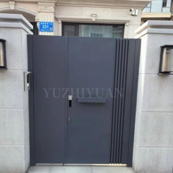 Custom Aluminum Sliding Gates Privacy Fencing Panels Outdoor Garden Fence with Decorative Design Driveway Gate & Security Fence - Yuzhiyuan (Henan) Metal Technology Co., Ltd - China