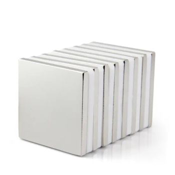Permanent NdFeB Block Neodymium Magnets Grade N35 Size D10*2 MOQ 1000PCS Model NO. GM Coating Nickel Type Permanent Trademark Bosin - Dongguan Bosin Hardware Co., Ltd. - China