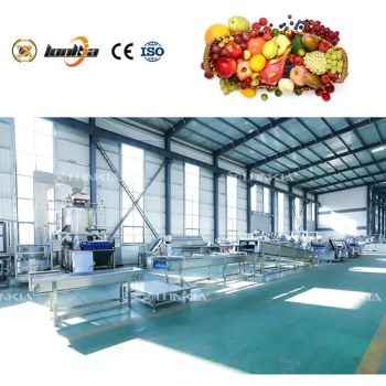 Whole Line Vegetable Cleaner Line Potato Bubble Cleaning Machine Grape Washing Machine - Zhucheng Lonkia Co., Ltd - China