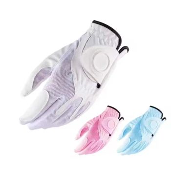 Wholesale High Quality Golf Gloves with Custom Logo Breathable Genuine PU Leather Sheep Skin Golf Gloves - Xiamen Mlg Sports Equipment Co., Ltd. - China