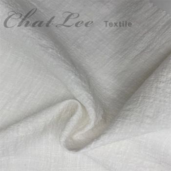 100 Cotton Slub Leno Fabric Crepe Gauze for Women Fashion Garment Fabric - Shaoxing Keqiao Yansang Textile Co., Ltd. - China