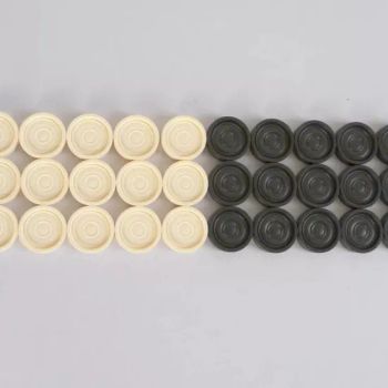 Chess Games Set Accessories Plastic Backgammon Pieces - Ningbo Shone Med-Tech Co., Ltd. - China