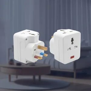 368m Universal Power Plug Adapter Wall Charger Multi Plug Dubai UAE Factory Price - Foshan Nanhai Guanglong Electrical Appliance Factory - China