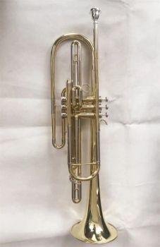 Bass Trumpet / Trumpet/Brass/Btr-1900L Color Gold Age Adults Kind Trumpet Origin China Trademark CANEX HS Code - Canex Musical Instrument Co., Ltd. - China