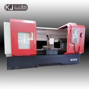 High Precision Ck1100 Automatic Horizontal Flat Bed Metal Turning Work CNC Lathes Machine Maximum Workpiece Length 1500 mm - Shanghai Kuangji Precision Machinery Co., Ltd - China