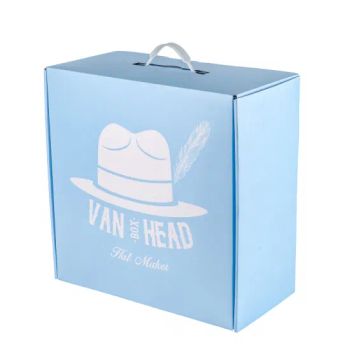 Custom Folding Round Inserts Wholesale Shipping Snapback Vintage Travel Fedora Hat Box - Shanghai Woods Packaging Co., Ltd. - China