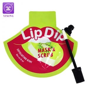 Makeup Samples Aluminum Foil Sachet Lip Glaze Lipstick Pouch Mascara Eyeliner Spout Packaging Bags with Nozzle and Brush - Jiangxi Yixing Packaging Co., Ltd. - China