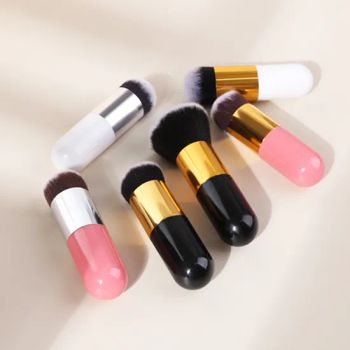 Black Makeup Brushes Cosmetic Foundation Tool Weight 120g Origin China MOQ 1000sets Model NO. MC084 Items Per Set 1PC Trademark Mycolor - Shenzhen MyColor Cosmetics Co., Ltd. - China