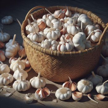 Garcli, Fresh Garlic, Indian Garlic, Normal White Garlic,White with some pinkish tint. - SUAGRO GLOBAL IMPEX - India
