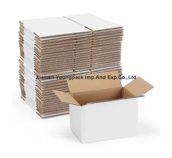 White Corrugated Cardboard Boxes for Packaging Small Business - Xiamen Youngpack Imp. and Exp. Co., Ltd. - China