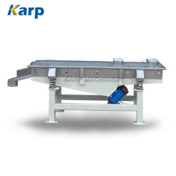 CE Certificate Automatic Aluminium Dross Vibrating Screen Foundry Sand Rectangle Sieving Machine - Xinxiang Karp Machinery Equipment Co., Ltd. - China