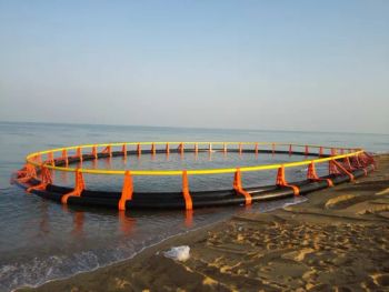 Offshore Aquaculture Crab Fishing Cage Eel Fyke Net for Sale Shape Round Condition New Warranty 1 Year Material HDPE - Guangdong Nanfengwang Technology Co., Ltd. - China