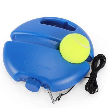 Custom Logo Tennis Training Equipment Single Player Tennis Training Set Practice Equipment Base High Rebound Belt Tennis Rope Wear-Resistant Tennis Ball - Jinjiang Saychum Gift Company - China