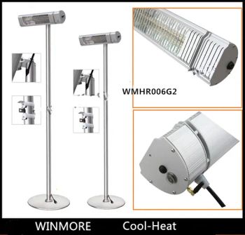 Standing Patio Heater Infrared Heater Radiant Heating IP 65 Origin China HS Code 85162990 Trademark WINMORE Model NO. - XIAMEN WINMORE TRADE CO., LTD. - China
