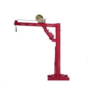 0.5ton Pick up Truck Crane N. W. 40kg G. W. 41kg Sling Type Chain Type Small Crane Specification CE Moving Type Wheel Crane Jib One Arm - Jiaxing Qifeng Hardware Co., Ltd. - China