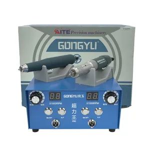 300W 90000rpm Micromotor Brushless Dual Handpiece Jewelry Metal Engraving Polishing Machine - Fujian Aite Precision Machinery Co., Ltd - China