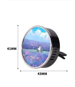Mini Car Perfume Diffuser Clip, Wholesale Metal Air Vent Freshener Case for Sublimation - Changzhou Sitan Imp. and Exp. Co., Ltd. - China
