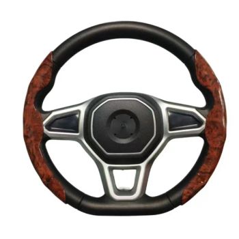 Separated Half Carbon Fiber Non-Slip Steering Protector Anti Dust Washable Steering Wheel Cover - Enter Link Services Co., Ltd Gz - China
