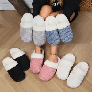 Wholesale Bulk Coral Fleece Hotel Slippers Unisex Luxury Travel Slippers - Quanzhou Xinpu Trading Co., Ltd. - China