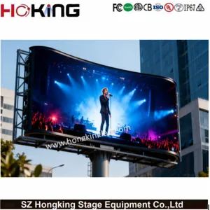 Outdoor Advertising Board P10mm Full Color LED Advertising Billboard - sz hongking stage equipment co., ltd. - China