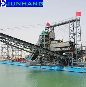 600cbm Hour Bucket Chain Dredger for Salt Mining - Qingzhou Junhang Environmental Protection Technology Co., Ltd. - China