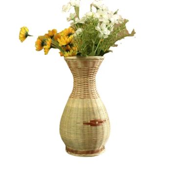 Bamboo Woven Flower Baskets/Flower Arrangements/Desktop Decorations/Dried Flower Vases/Handmade Bamboo Woven Flower Vases/Small Bamboo Baskets - Shuifu Huiyang Agricultural Technology Co., Ltd. - China