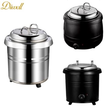 China Cookware Food Warming Equipment Large Capacity Soup Warmer Pot - CHAOZHOU DIWELL STAINLESS STEEL KITCHENWARE CO., LTD. - China