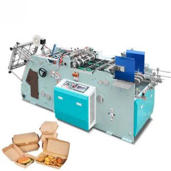 Disposable Pizza Burger Lunch Fast Food Paper Tray Take-Away Box Forming Machine - Wenzhou Shuanglong Machinery Co., Ltd. - China