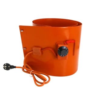 Customizable Electric Oil Drum Silicone Heating Belt DIY Silicone Rubber Heater Oil Gas Tank Metal Barrel Heater - Hefei Minco Heating Cable Co., Ltd. - China