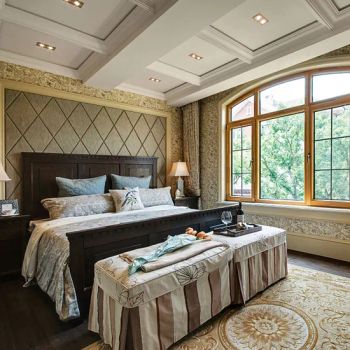 High Quality Luxury Solid Wood Hotel Furniture Bedroom Sets King - Guangdong Hongye Shengda Furniture Co., Ltd. - China