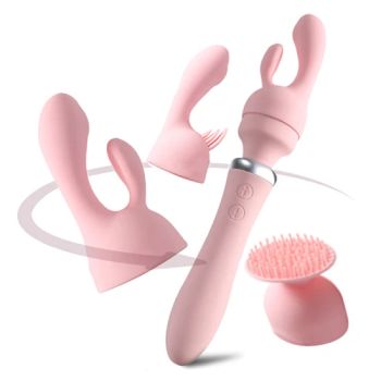 G Spot Tongue Vibrator Head for Wand Massager - SUZHOU STAR RABBIT ELECTRONIC TECHNOLOGY CO., LIMITED - China
