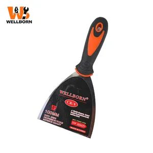 Premium Flexible Blade Putty Knife, High Elasticity for Smooth Application4" - Wellborn Tools - China