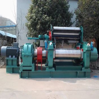 Rubber and Plastic Two Roll Open Mixer with Stock Blender Motor AC, DC Origin China Cooling Water Trademark Oulu HS Code - Qingdao Oulu Rubber Machinery Co., Ltd. - China