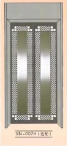 Lift Elevator Parts Car Landing Door Hairline Stainless Steel - SYNEY ELECTRIC GROUP CO.,LTD - China