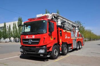 Beiben 28m 8X4 Direct Sale Customized Durable Fire Trucks Used for Saving Lives - BEIBEN TRUCKS GROUP CO., LIMITED - China