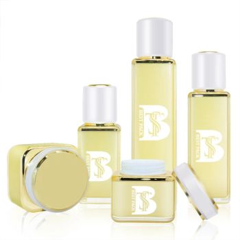 Fancy 80ml Bottle Cosmetic Spray Packaging Container Plastic Skin Care Storage Set - Guangzhou Best Packaging Products Co., Ltd - China