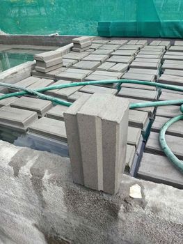 Concrete Hollow Blocks, 16 x 8 x 4 inches Color Grey Design Hollow Shape Rectangular Size 16 x 8 x 4 - Sri Murugavinayaka Blue Metals - India