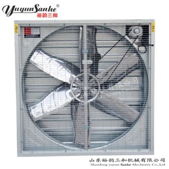 Yuyun Sanhe Heavy Duty Drop Hammer Ventilation Exhaust Fan AC Axial Flow Fans for Poultry House Farm Shed Electrical Fan Wall Window Mounted - Shandong Yuyun Sanhe Machinery Co., Ltd. - China