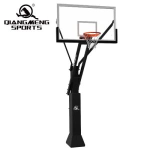 Hot Sale Height Adjustable Inground Fixed Basketball Stand Outdoor Basketball Stand System - Beijing Qiangmeng Sports Development Co., Ltd - China