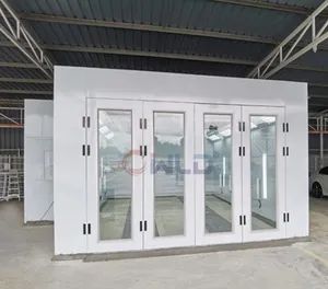 Wld Automotive Repair Spray Booth Paint Booth Car Painting Booth/Cabin/Chamber Big Glass Door Painting Room Auto Painting Chamber Truck Bus Paint Booths CE - Guangzhou Weilongda Electromechanical Equipment Co., Ltd. - China