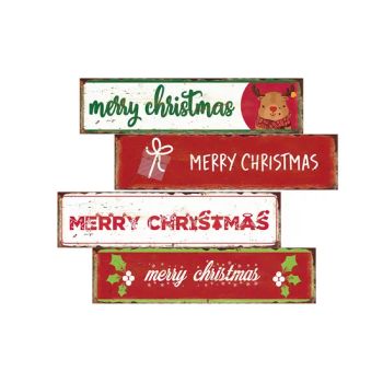 Wholesale Christmas Custom 10 40cm Aluminum Retro Vintage Shop Home Decor Metal Tin Sign Plaque - Xiamen Homer Trading Co., LTD - China