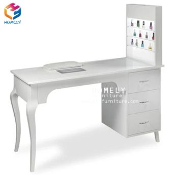 Levao Technician Nail Desk Manicure Tables Nail Salon Equipment Nail Tables - Nanhai Homely Furniture Factory - China