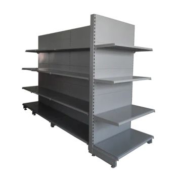 Simple Style Cold-Rolled Steel Custom Cold-Rolled Steel Large Capacity Supermarket Shelf - Changshu Yi Ge Te International Trade Co., Ltd. - China