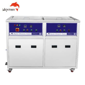 Jp-2060h 300L Double Tank Car Wheel Cleaner Industrial Ultrasonic Cleaning Machine Washing with Drying - Skymen Technology Corporation Limited - China
