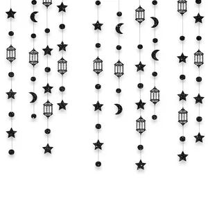 Arabic Holiday Party Lanterns, Stars, Moon Charms Banners Color Red Origin China Style Western Customized Yes Trademark Hengze - Quanzhou Hengze Supply Chain Management Co., Ltd. - China