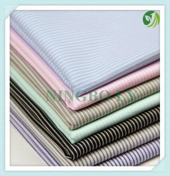 CVC&Tc&100% Cotton Shirting Fabric Color Many Weight Many Trademark LY Origin China Density 141*72 Style Yarn Dyed Material - Ningbo LY Industry Co., Ltd. - China
